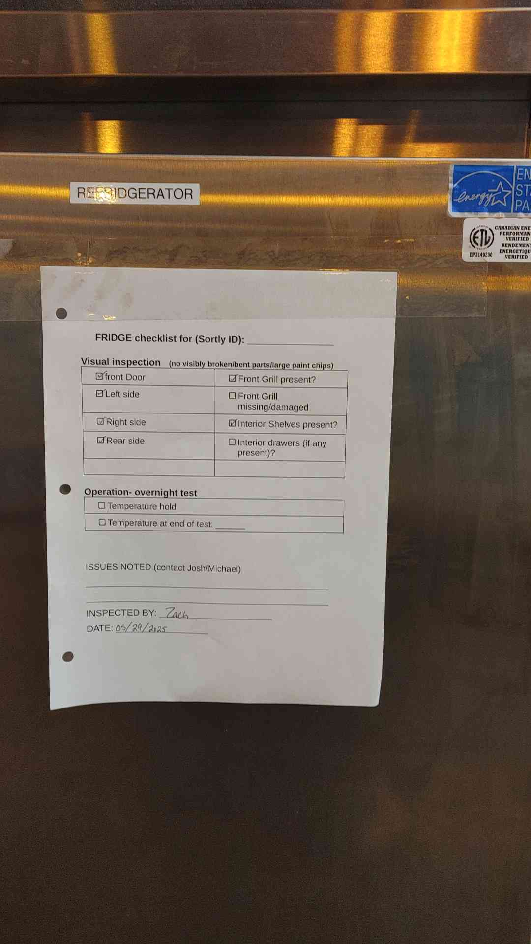 Continental Refrigerator S1RF-SS 115 V 60/90 Amp R134A/404A 2 Door (109175)