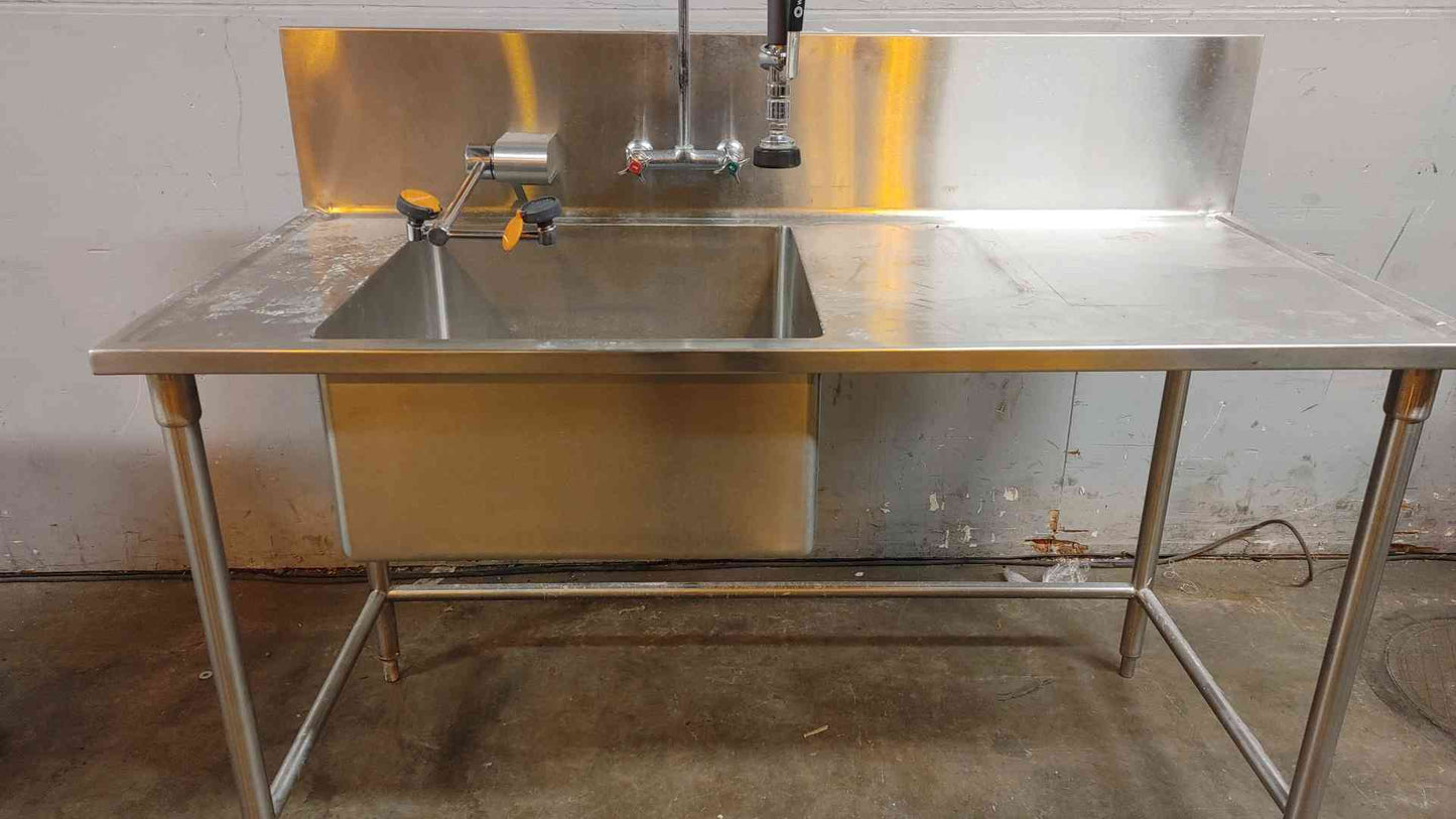 63" Stainless Steel Sink Bundle