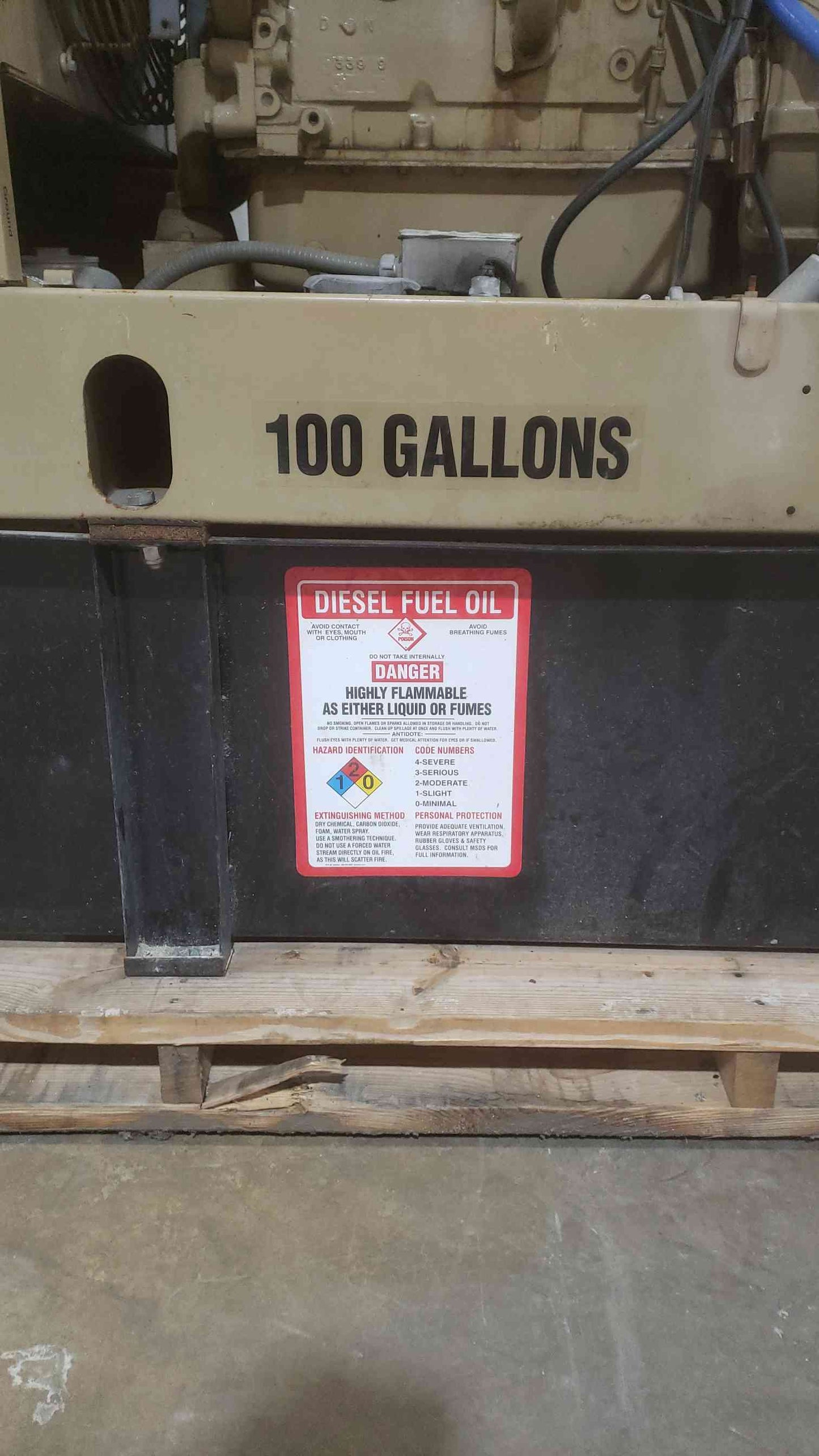 AS IS 50KW Cummins 1&3PH Diesel Generator 793.1Hrs 4BT-3.9 (SKU: 111005)