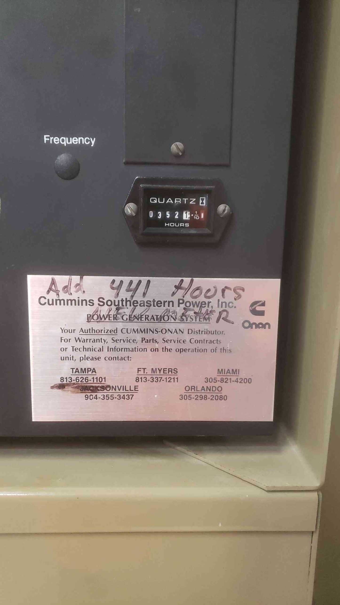 AS IS 50KW Cummins 1&3PH Diesel Generator 793.1Hrs 4BT-3.9 (SKU: 111005)