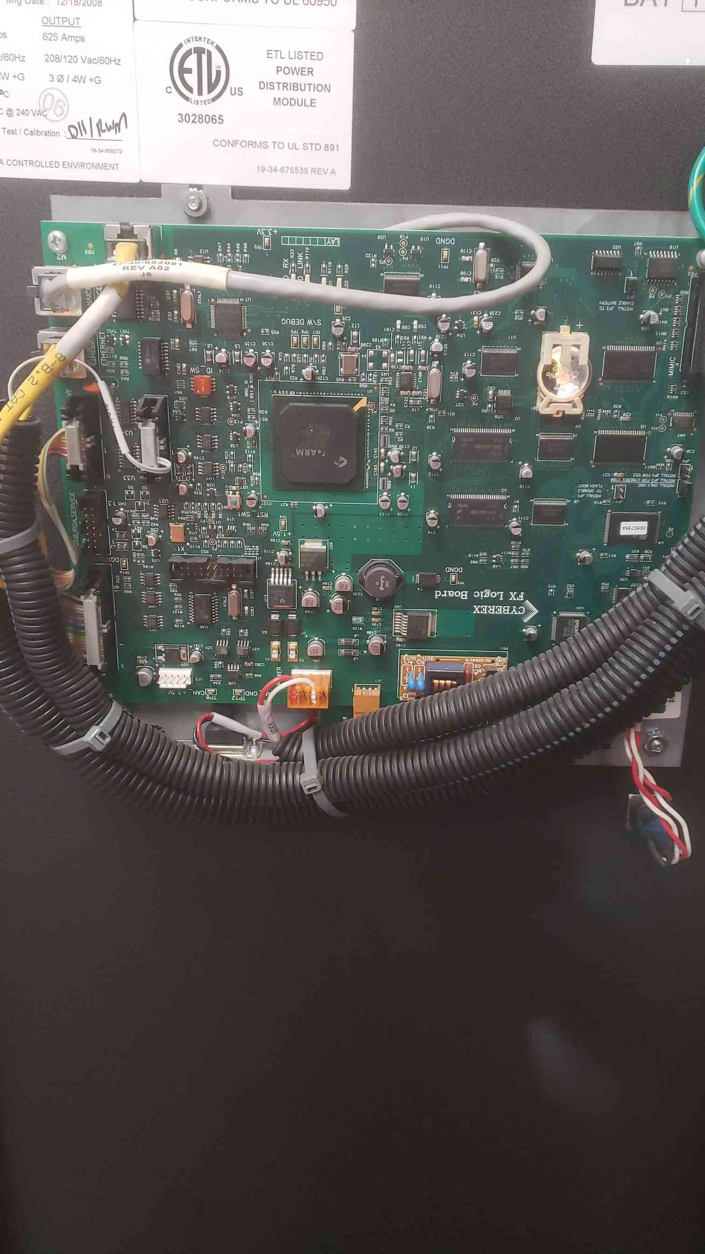 225KVA Cyberex PDU 480Vx 208/120V Branch Circuit Distribution (SKU: 111217)