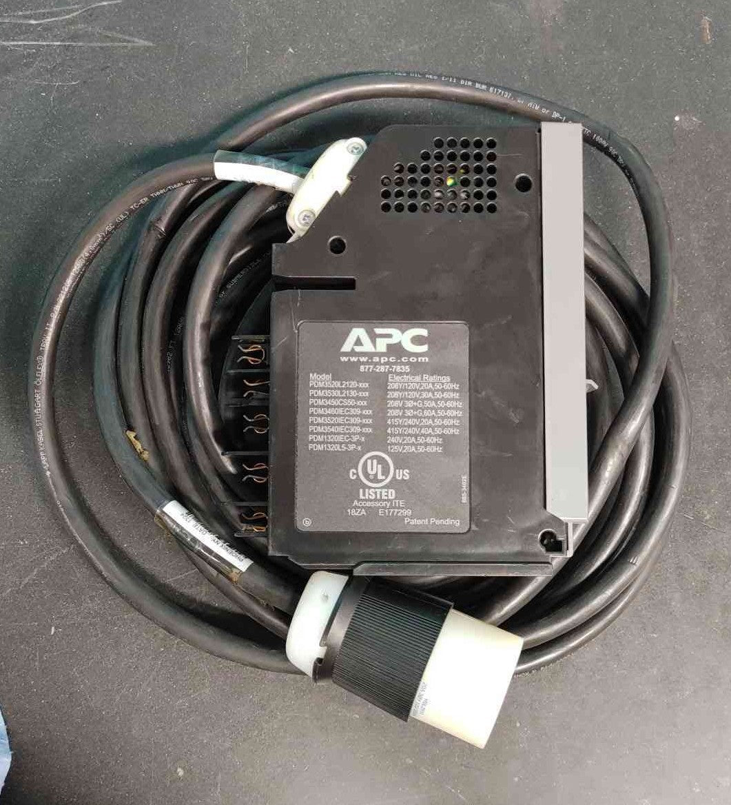 APC PDM3520L2120-620 Power Distribution Module 20A 208V 3 Phase NEMA L21-20