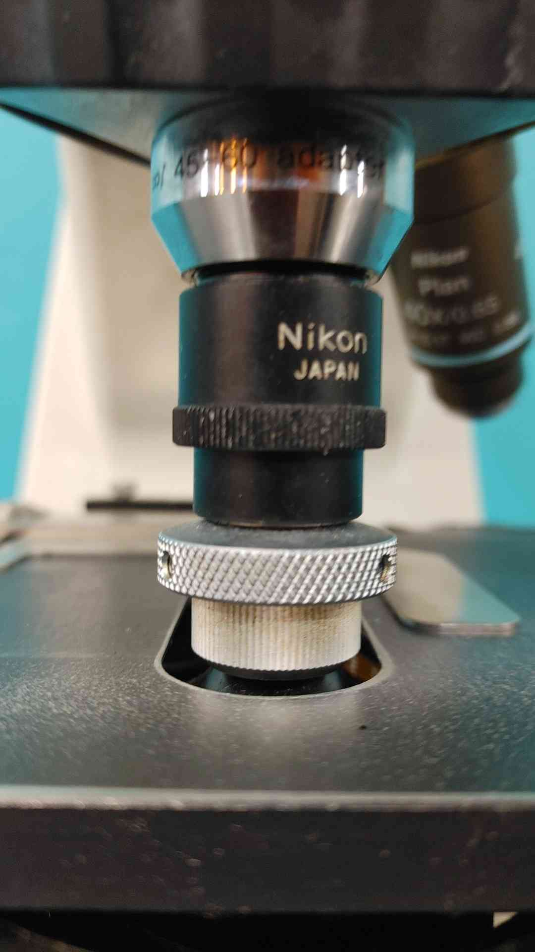 Nikon Eclipse 50i Laboratory Microscope CFI Plan Lenses Objective Marker Dotter