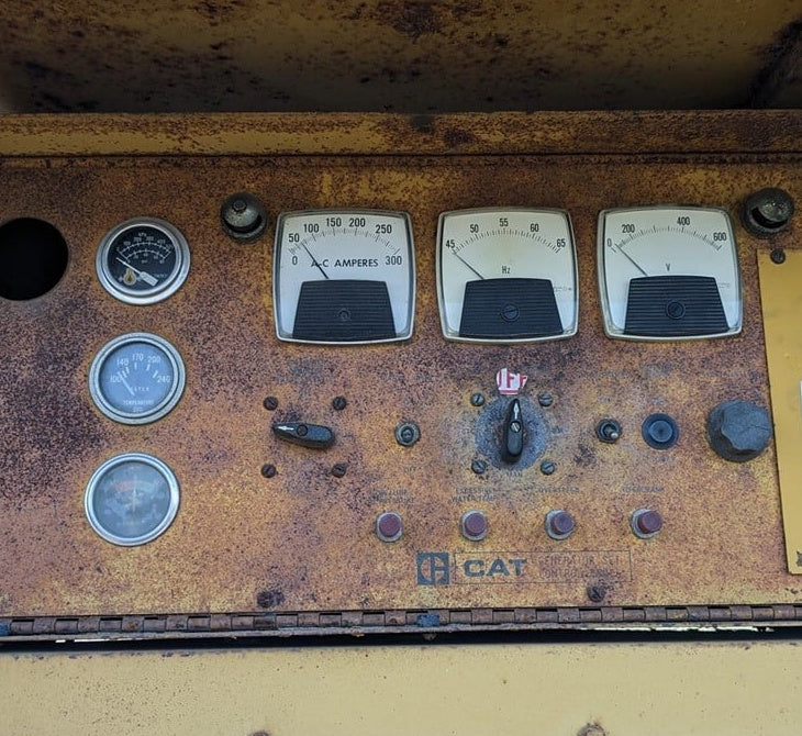 1985 Caterpillar 3306 155 kW Towable Mobile Diesel Generator 4716 Hrs - GTCH1012