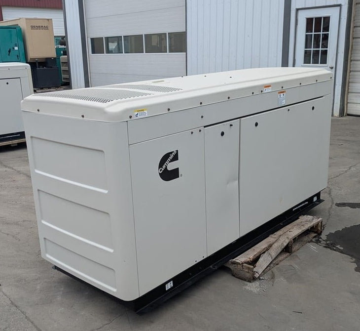 2018 Cummins C50 N6H 50 kW LP Natural Gas Generator Gaseous Genset 0.5 Hrs - GTCH1021