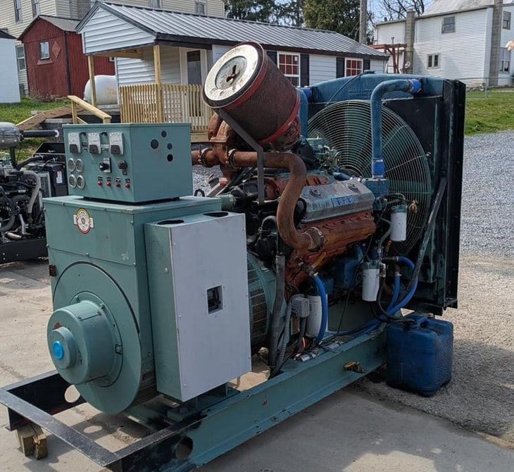 1991 EPS 250 kW Detroit Diesel Generator Open Skid Low 395 Hours 3PH - GTCH1031