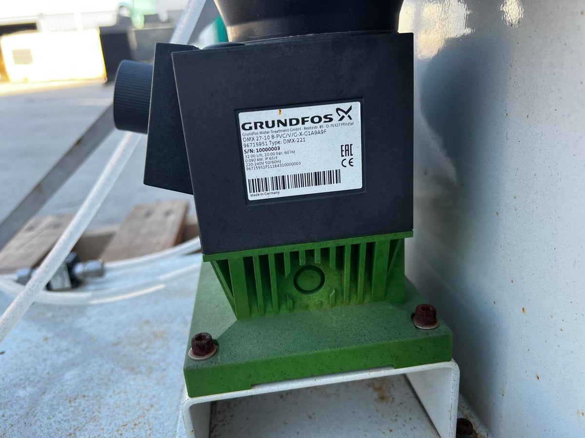 DPF Pump from Miratech for Tier 4 Engine SCR Injection, Unused Surplus