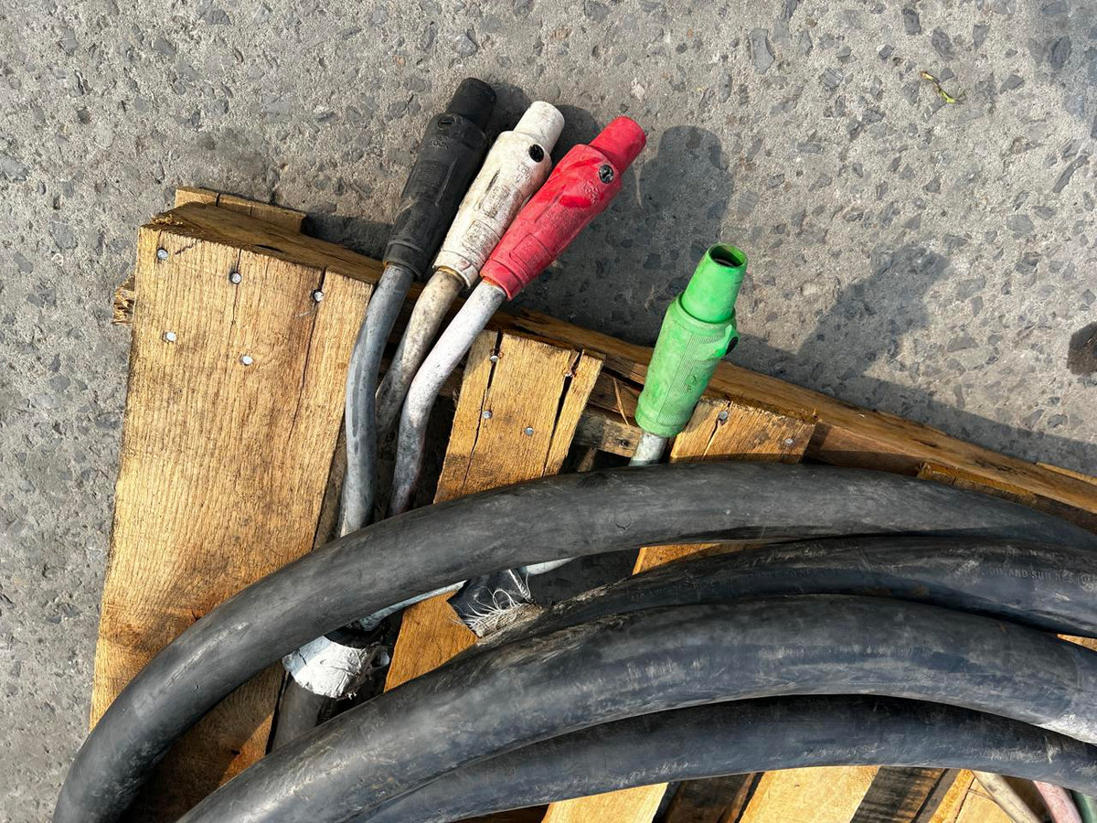 40 Power Cord for Generator, 4 Conductor with Camlock Connections