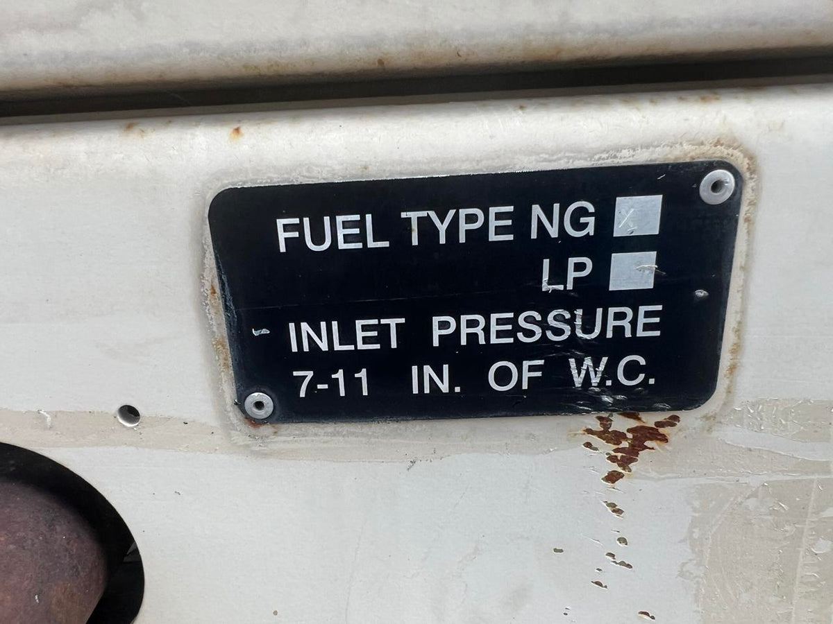 100 kW Katolight Generator, 8.1 Liter PSI Engine, Natural Gas, With Enclosure, 114 Hours, Year – 2002