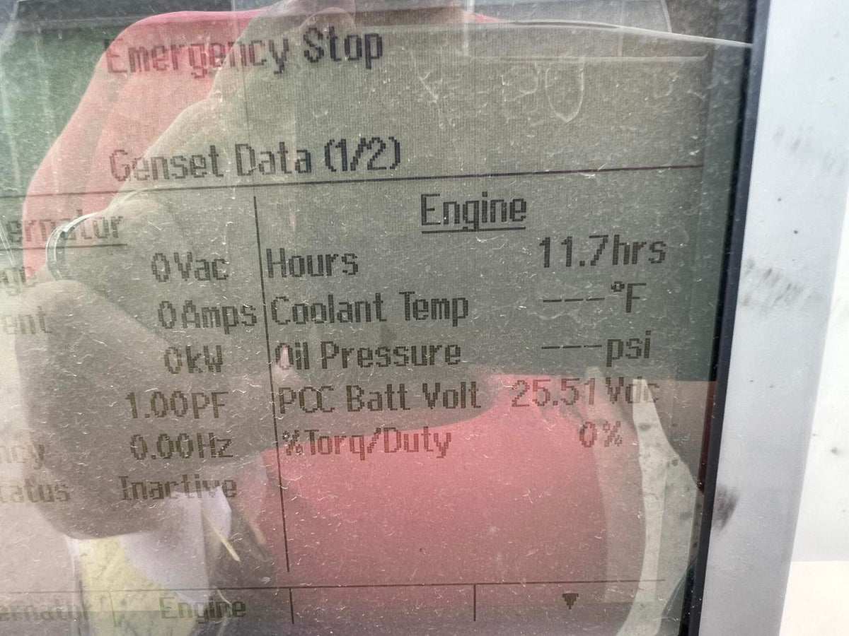 1500 kW Cummins/Onan GenSet QSK50 Liter Engine Year 2021 New Surplus 11 Hours US EPA Tier 4 with Remote after Treatment System Included DSLP1186