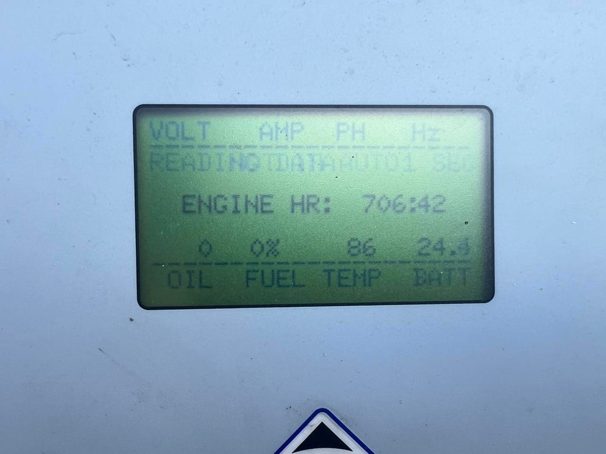 350 kW MTU Generator, 14 Liter Series 60 Detroit Diesel Engine, with Enclosure and Base Fuel Tank, Year – 2008, 706 Hours, US EPA Tier 3