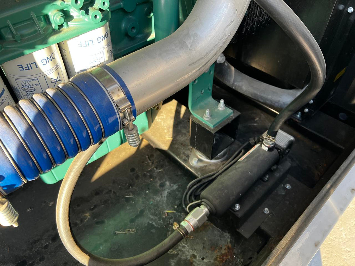 500 kW Unused Surplus Stamford, Volvo Penta Genset, Enclosed, Sound Attenuated with Base Fuel Tank, Year – 2022, US EPA Tier 2 Pre Emission Engine