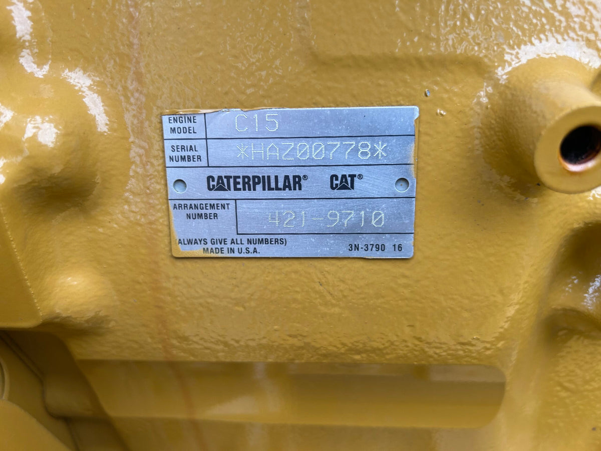 New Surplus Caterpillar C15 ACERT 536HP Tier 3 Diesel Power Unit - DPC1175