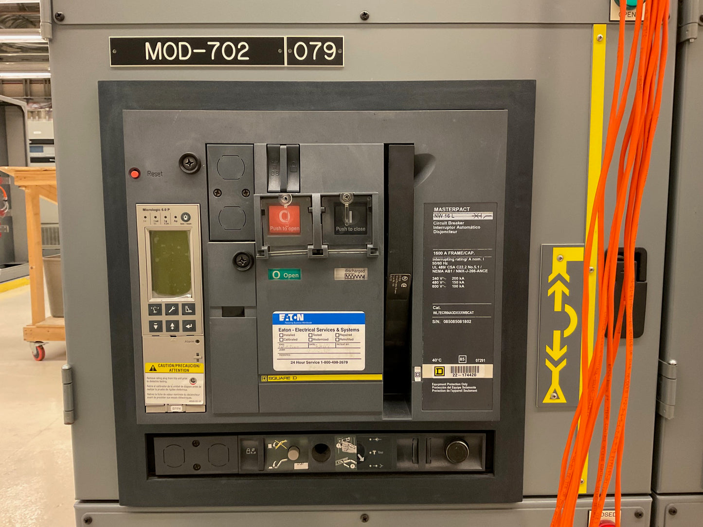 Square D QED-6 Power Style 10 Section Switchgear 4000A 480/277V 60hz 3PH 23590911-001 Never Energized!