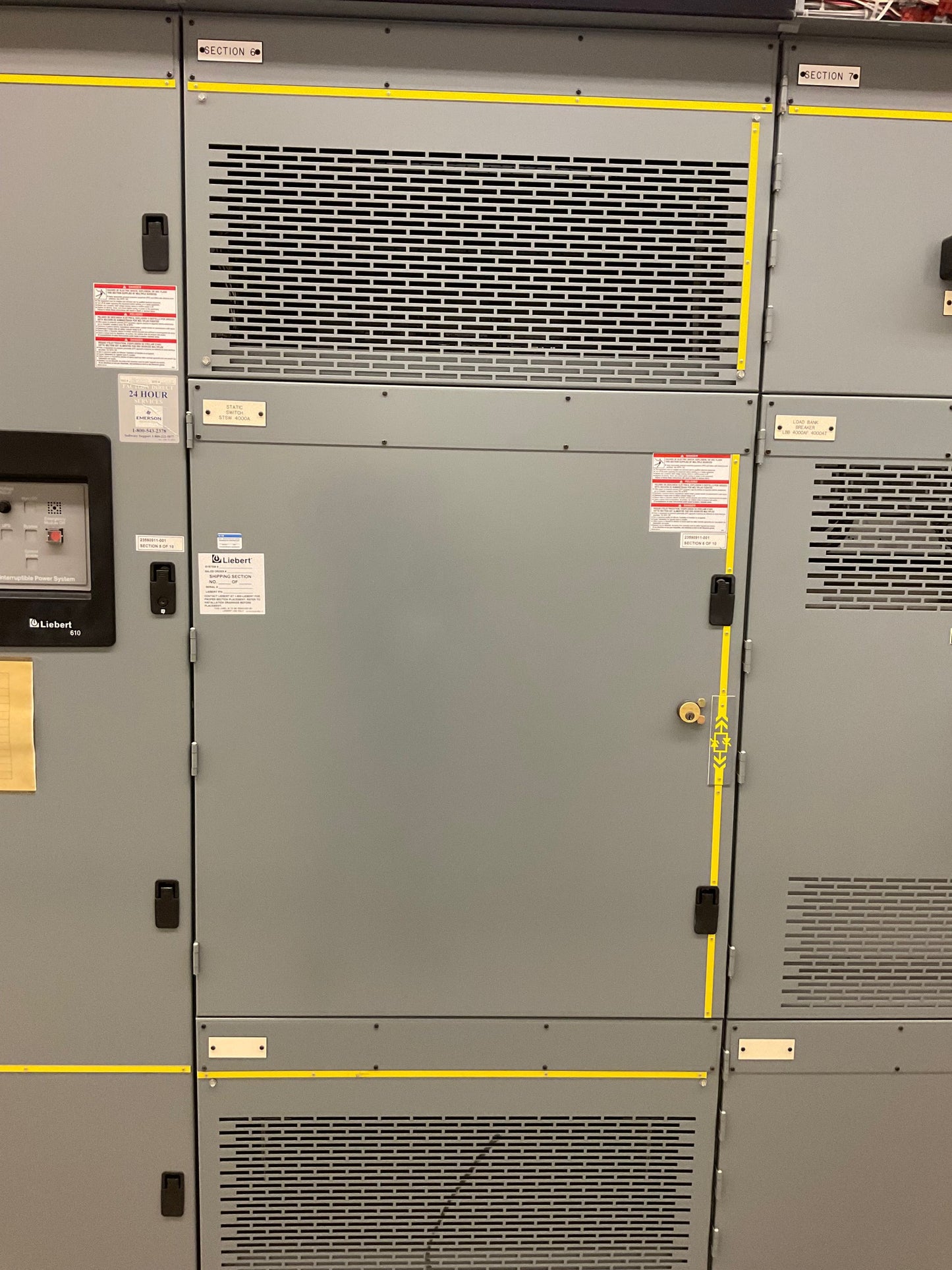 Square D QED-6 Power Style 10 Section Switchgear 4000A 480/277V 60hz 3PH 23590911-001 Never Energized!