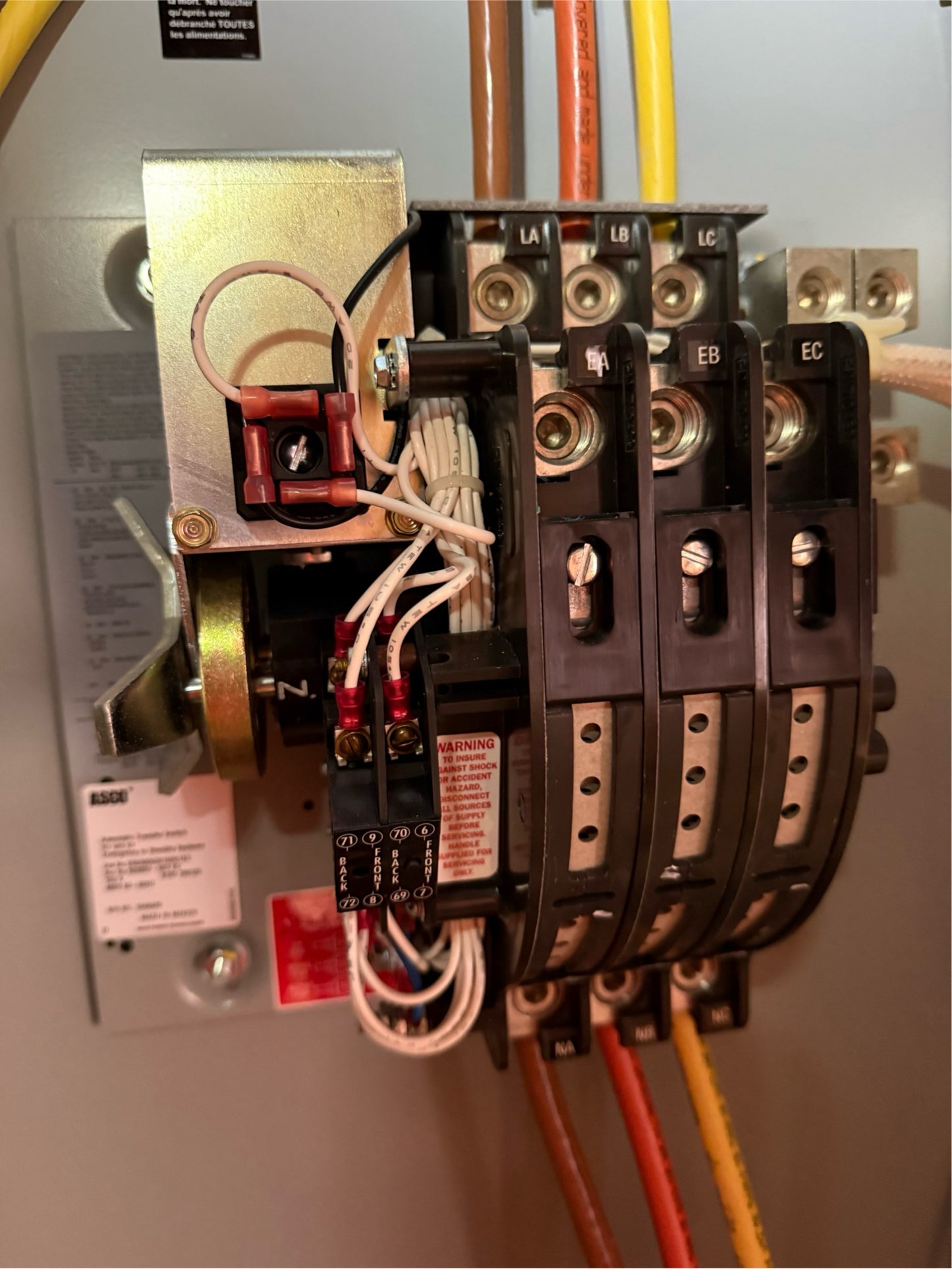 ASCO D00300030150N1XC 150A ATS Automatic Transfer Switch 480V (SKU: 110071)