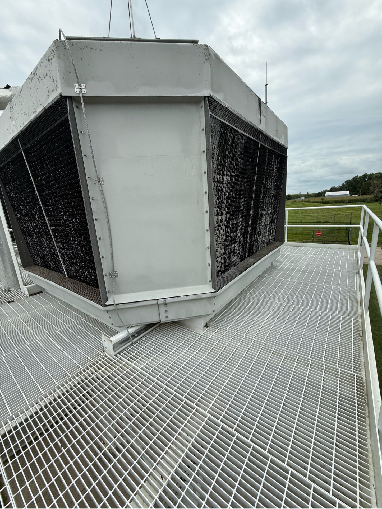 450 Ton Marley Quadraflow Model 23221 Industrial Cooling Tower