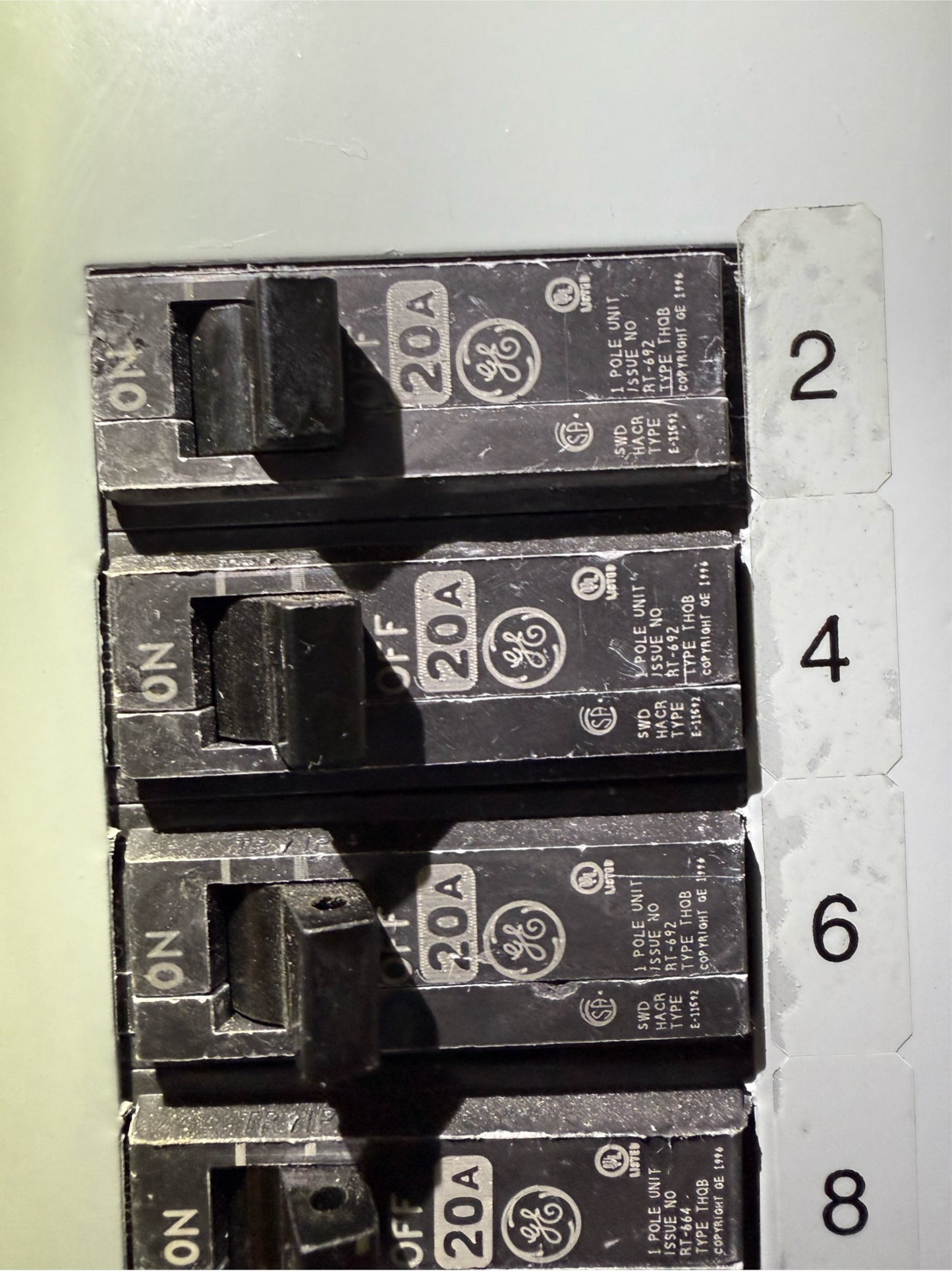 GE A-Series II Panelboard 26 Breaker AF43S 208Y/120V 3ph 4-Wire 225A (SKU: 109996)