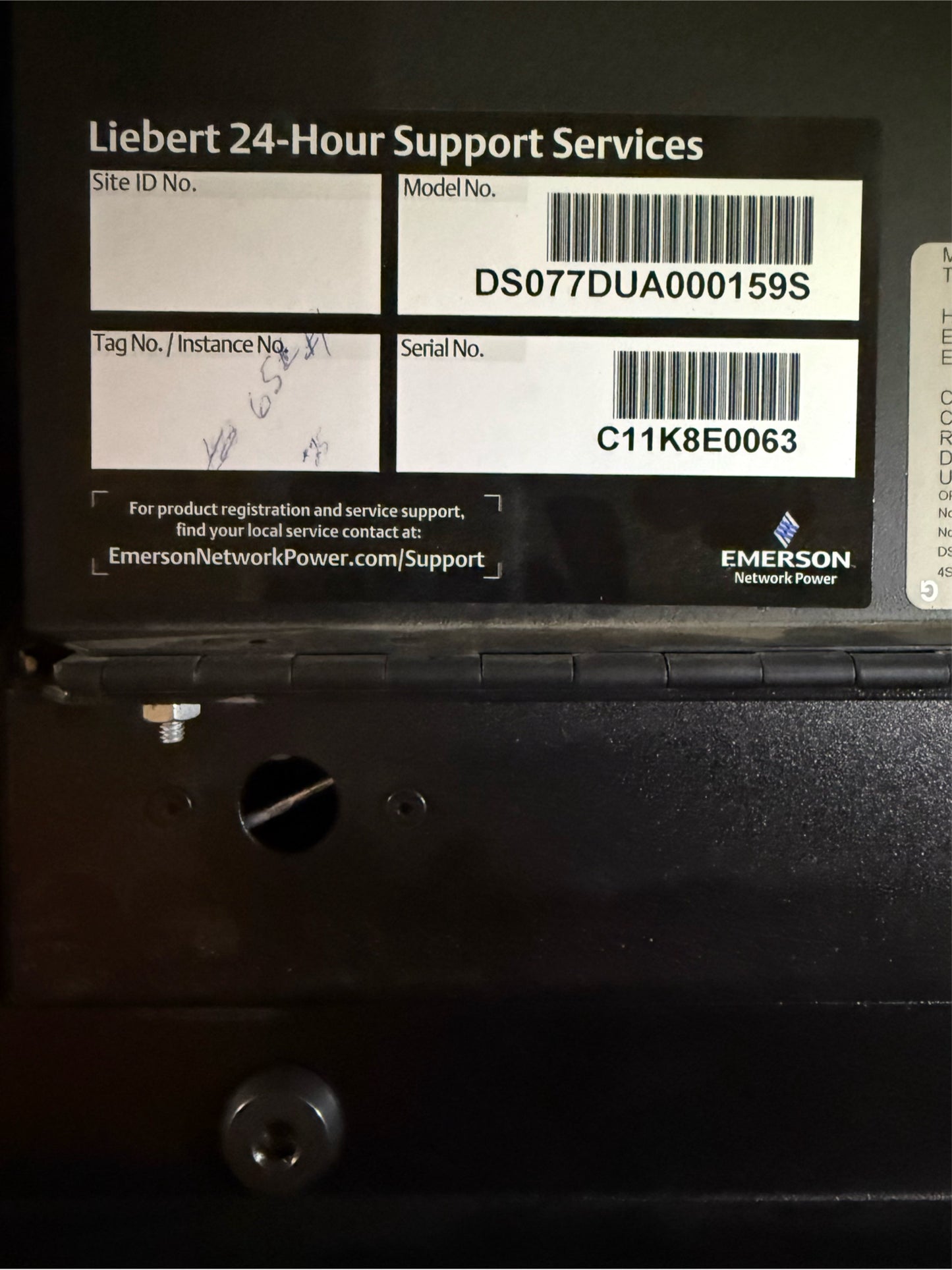 22 Ton Liebert CRAC DS077D R407C 480V 3PH AC '11