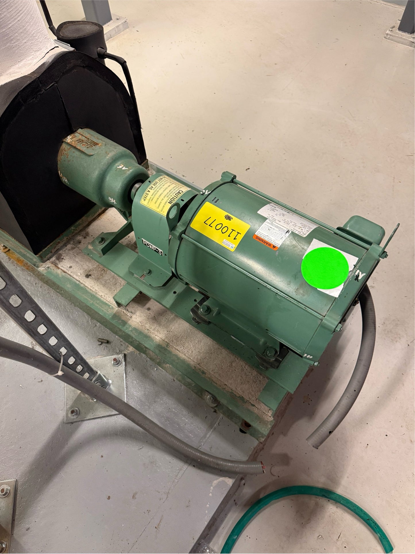 Emerson Model C635 10HP Motor & Pump 3ph 230/460V