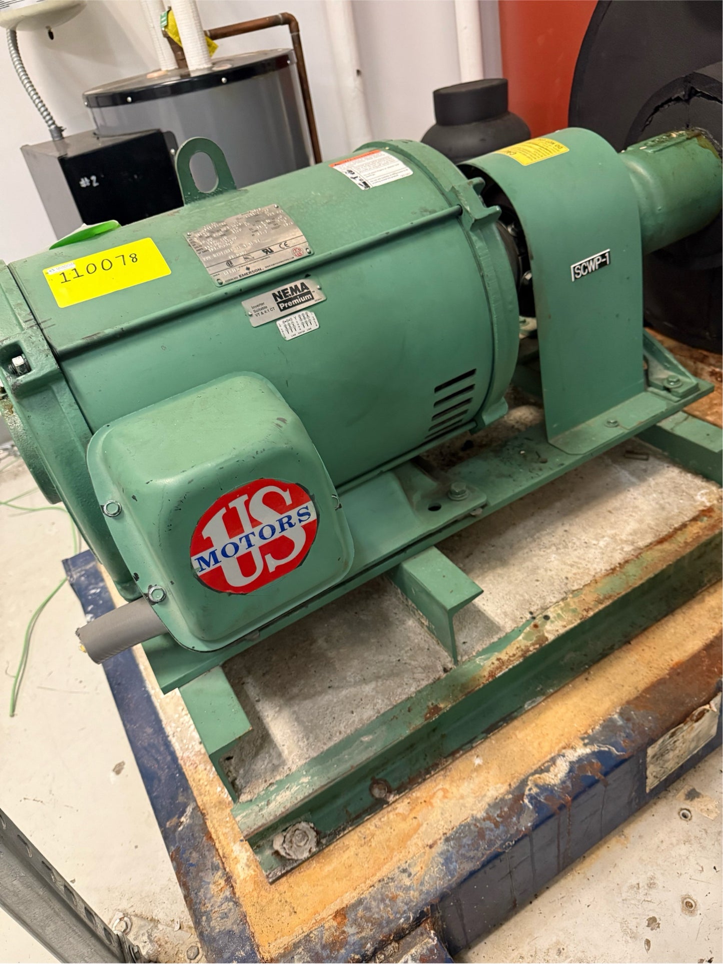 Emerson US Motors R363 50HP Motor 3ph 230/460