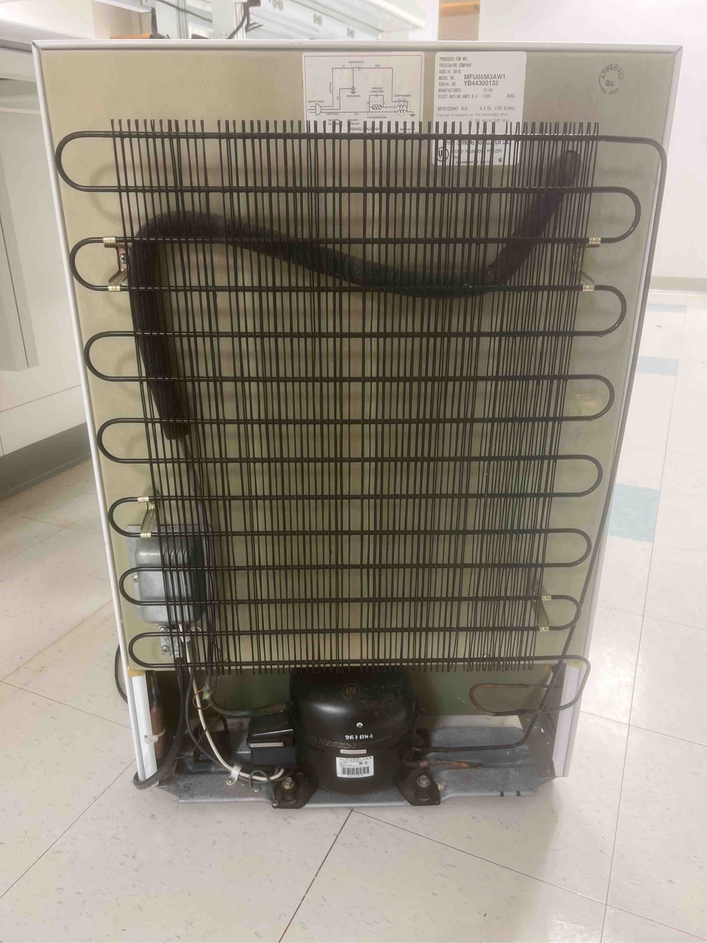 Undercounter White Lab Freezer Westinghouse Tested -2(5383AA)