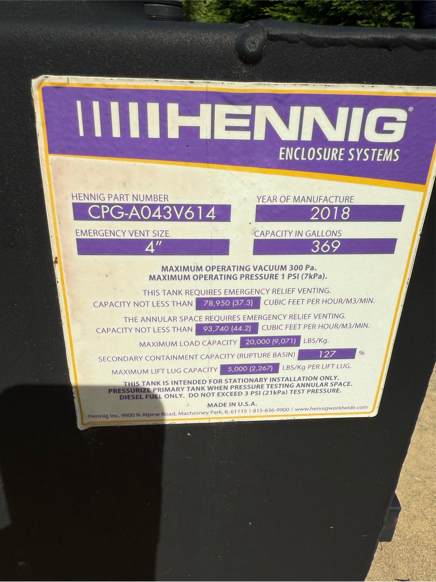 150KW Cummins Onan Diesel Generator 3PH DSGAC 2018 219hrs TESTED