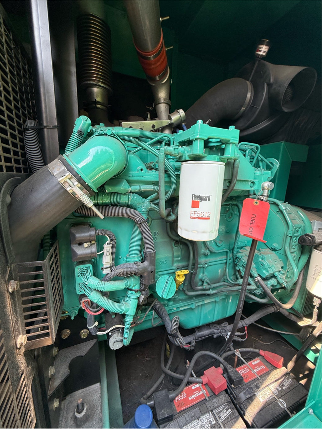 150KW Cummins Onan Diesel Generator 3PH DSGAC 2018 219hrs TESTED