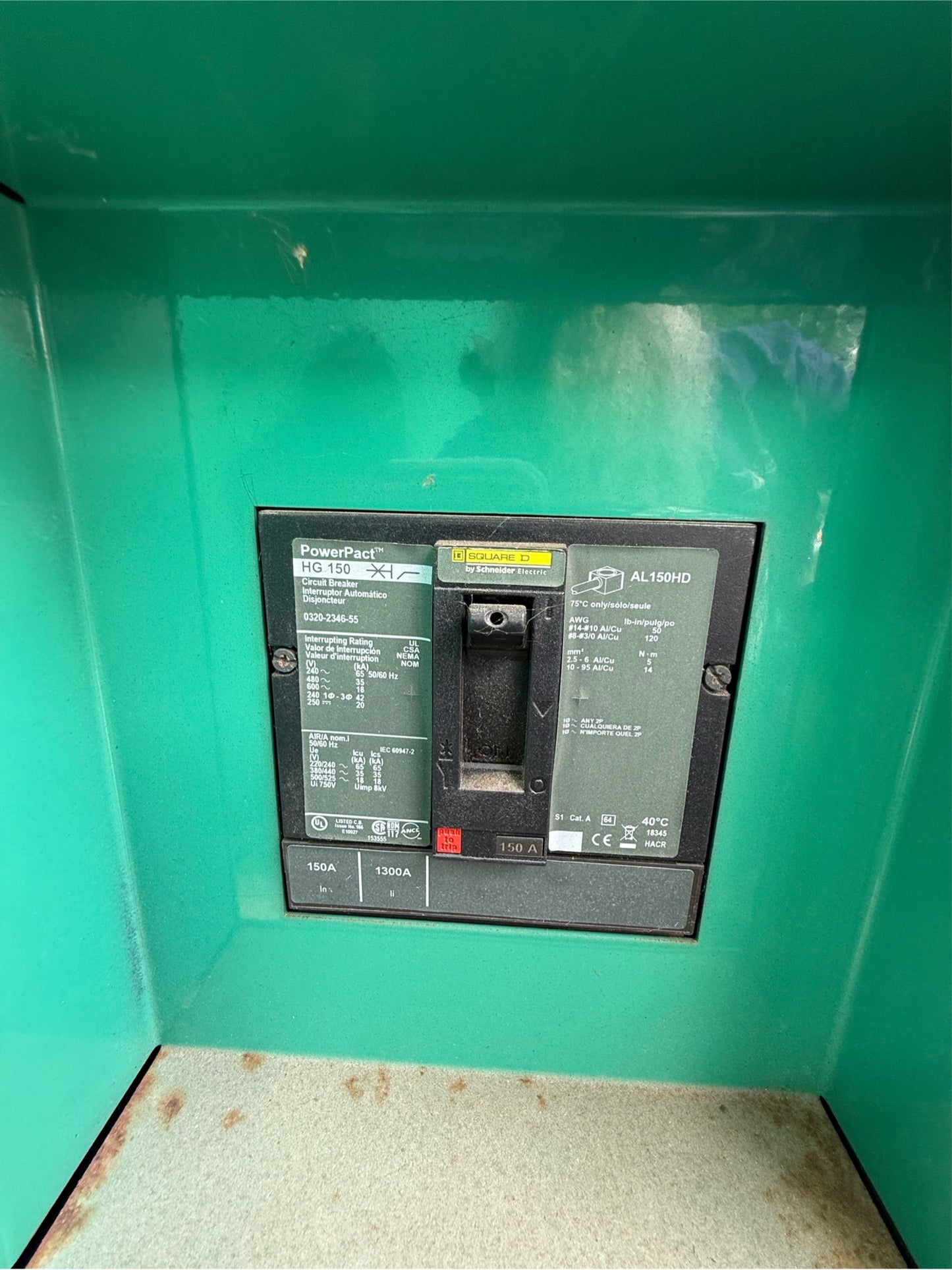 150KW Cummins Onan Diesel Generator 3PH DSGAC 2018 219hrs TESTED