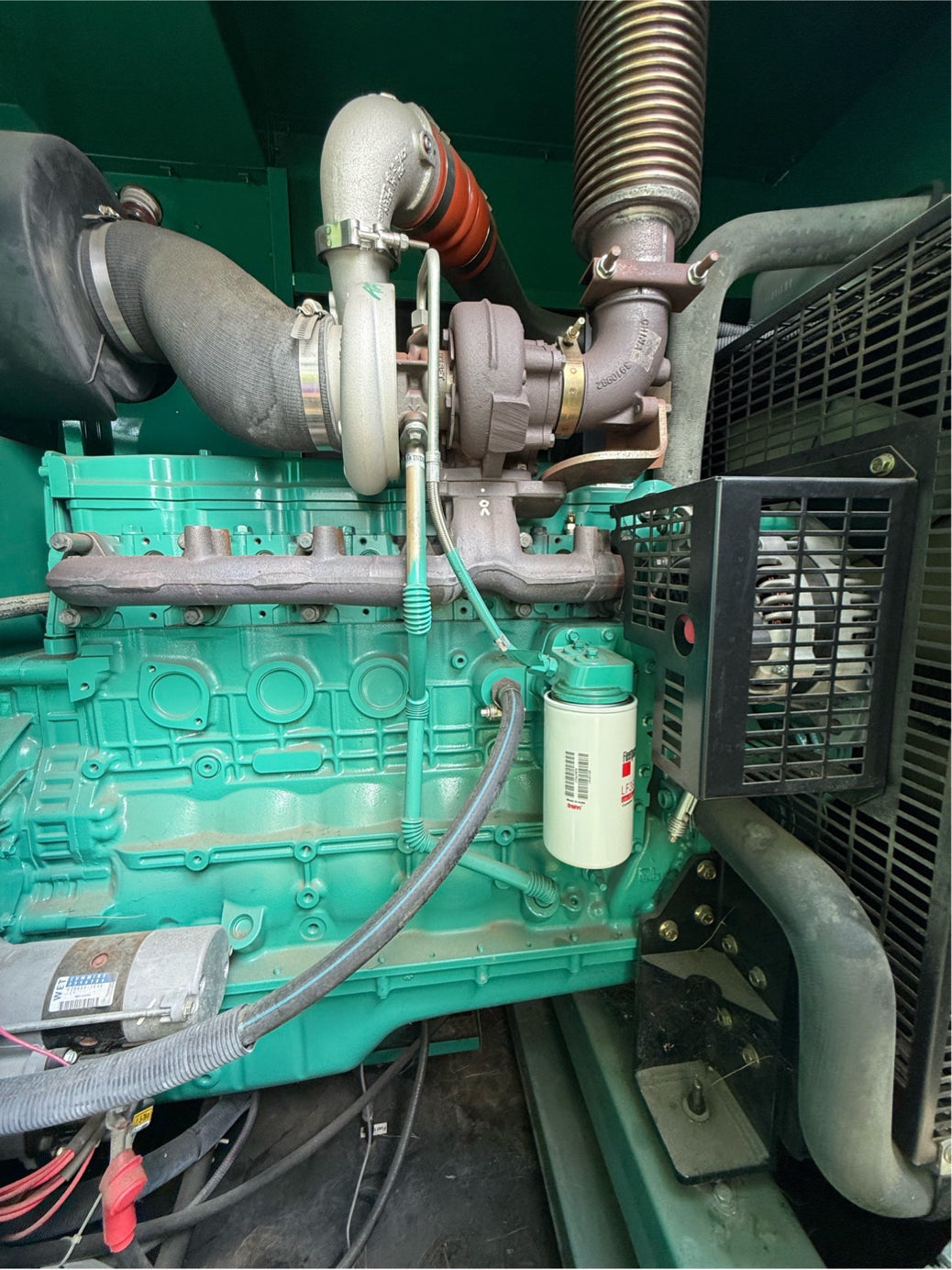 150KW Cummins Onan Diesel Generator 3PH DSGAC 2018 219hrs TESTED