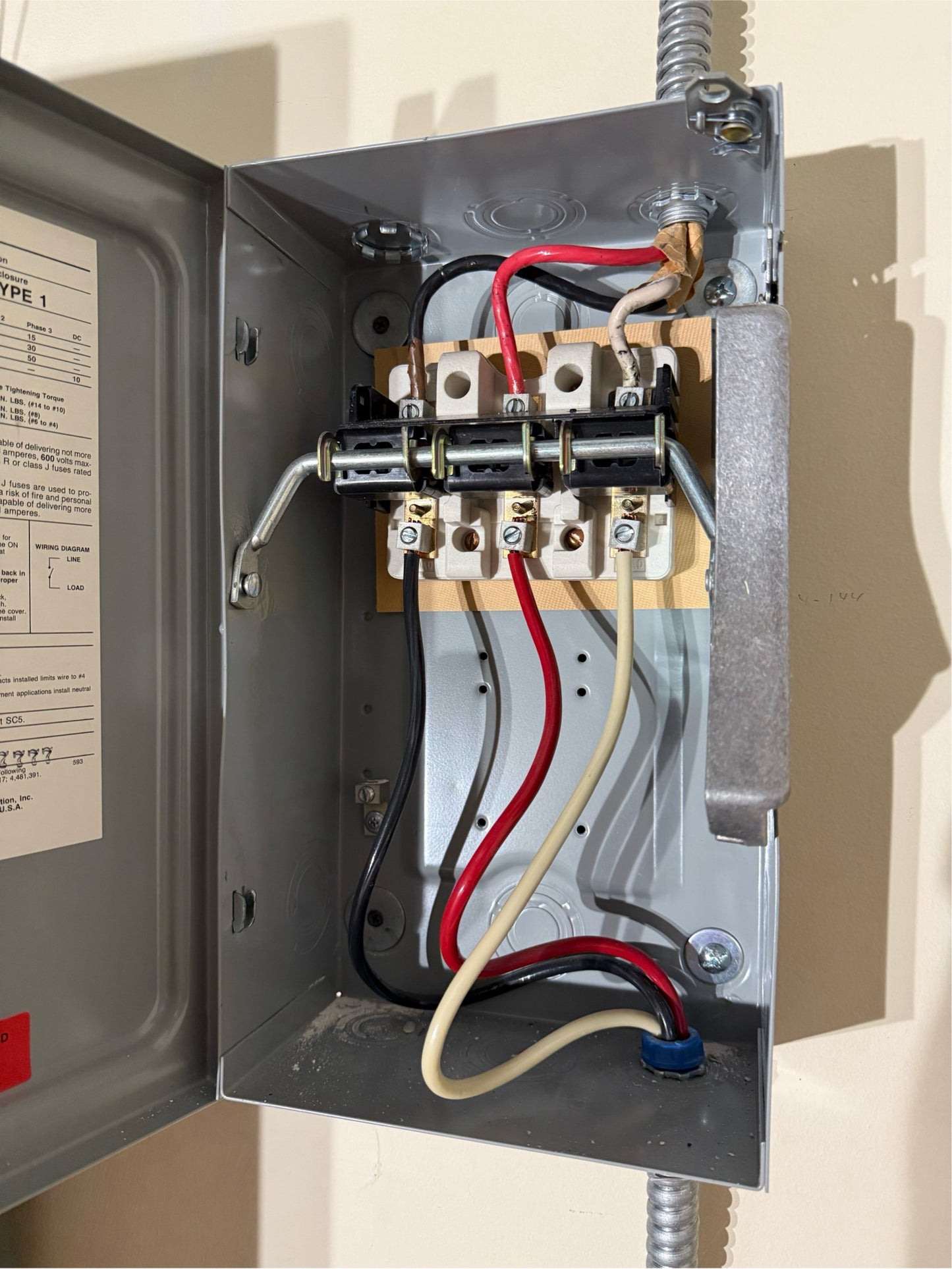 Siemens ITE Enclosed Switch 60A 600V 3PH NF352 (SKU: 110476)