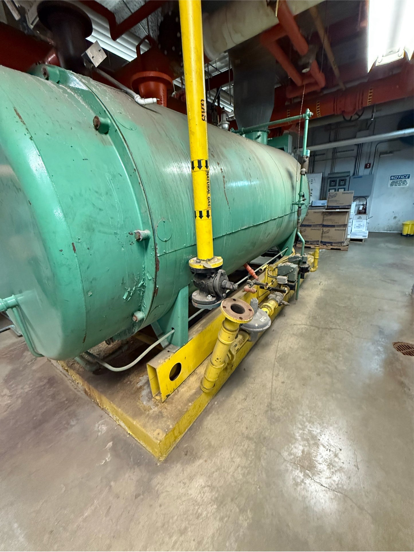 125HP Cleaver-Brooks CB700-125 Gas Fired Boiler Assembly 480V 11A 3PH U557263