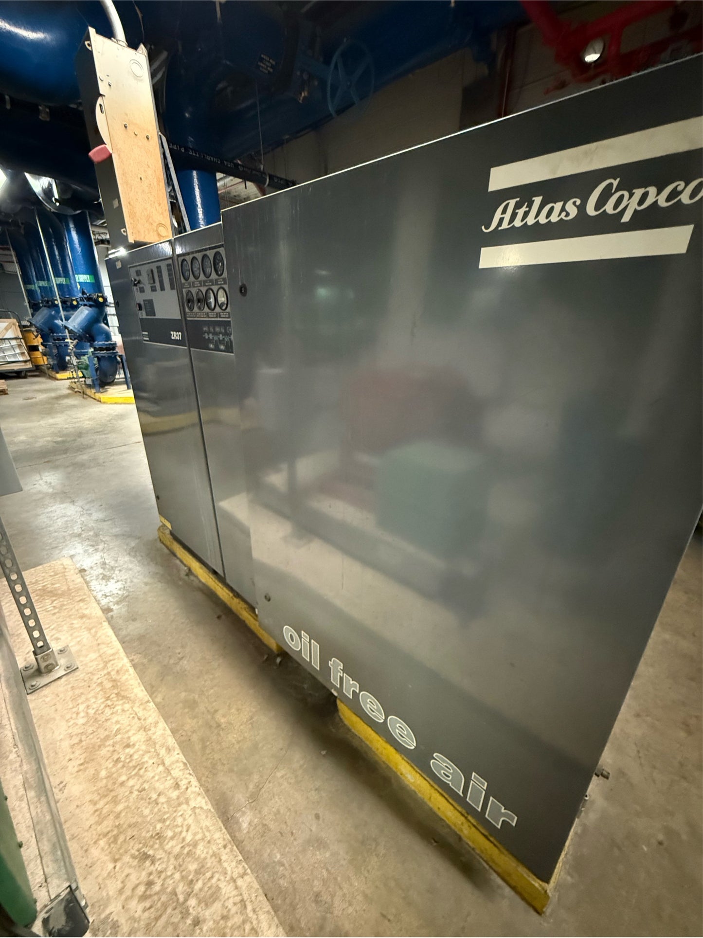Atlas Copco ZR37 Oil-free Rotary Screw Air Compressor 3ph 460V (SKU: 110506)