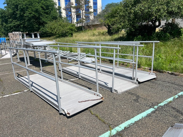 Cat Walk and Ramp Material Large Lot Steel / Aluminum
