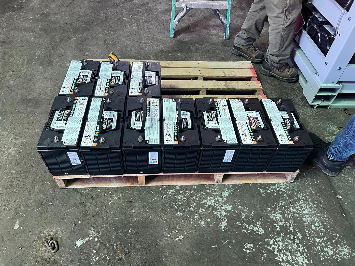 100 Amp 12V Deka 7T31 730CCA 2022 Batteries Sealed Lead Acid Golf Cart Solar Audio UPS TESTED -19140