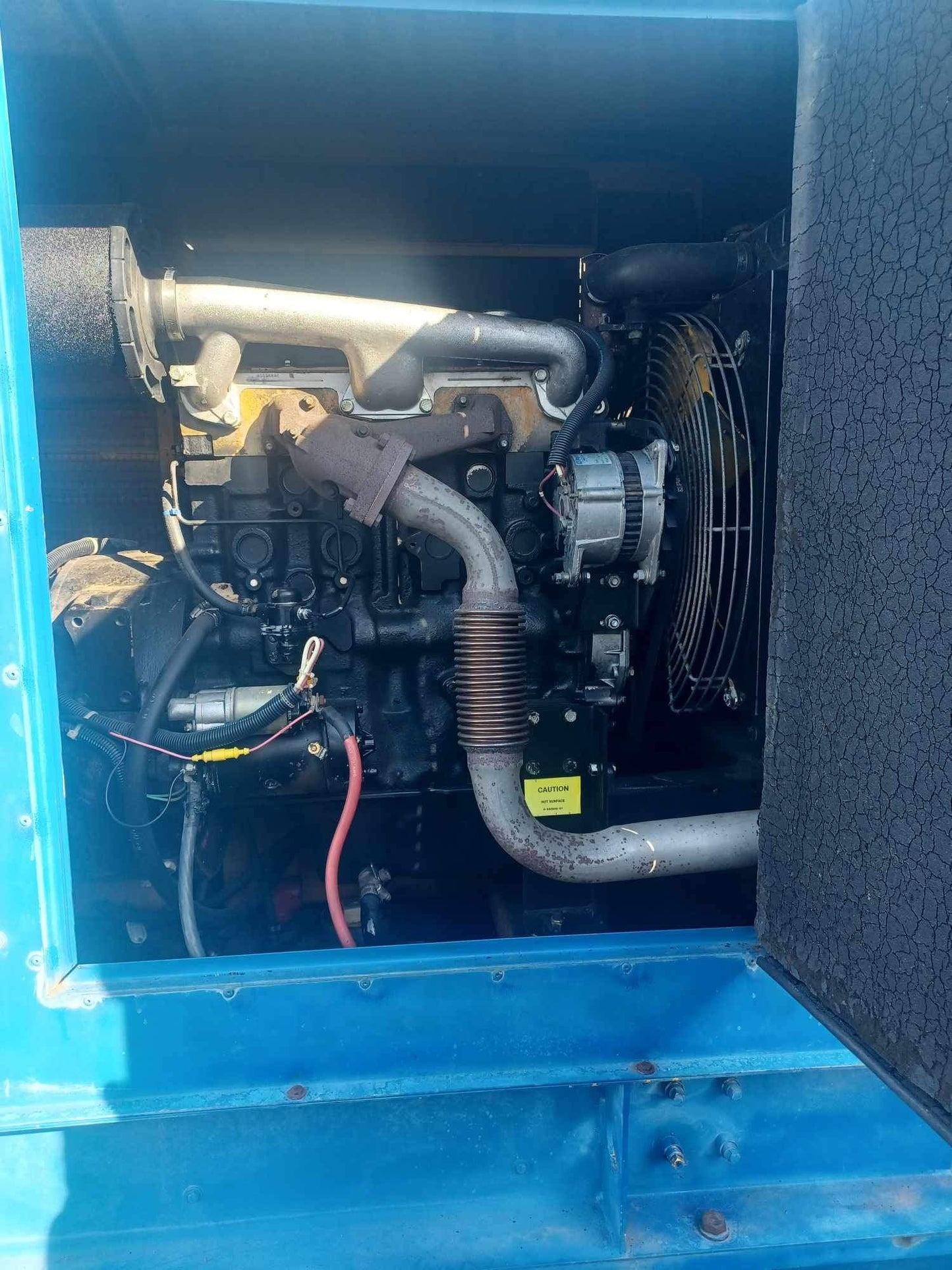 40KW Magnetek Perkins Diesel Generator RD500 TESTED-56088