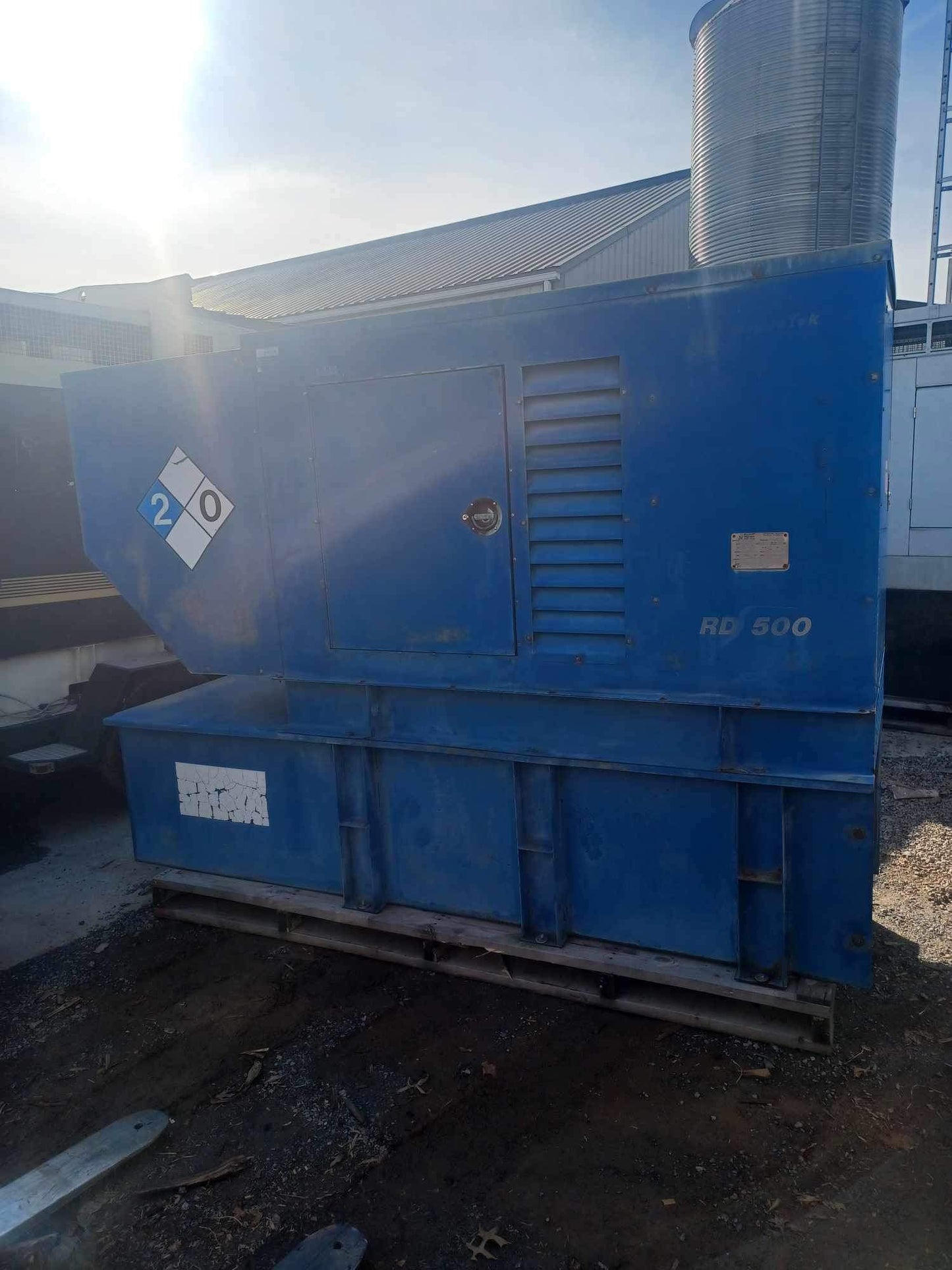 40KW Magnetek Perkins Diesel Generator RD500 TESTED-56088