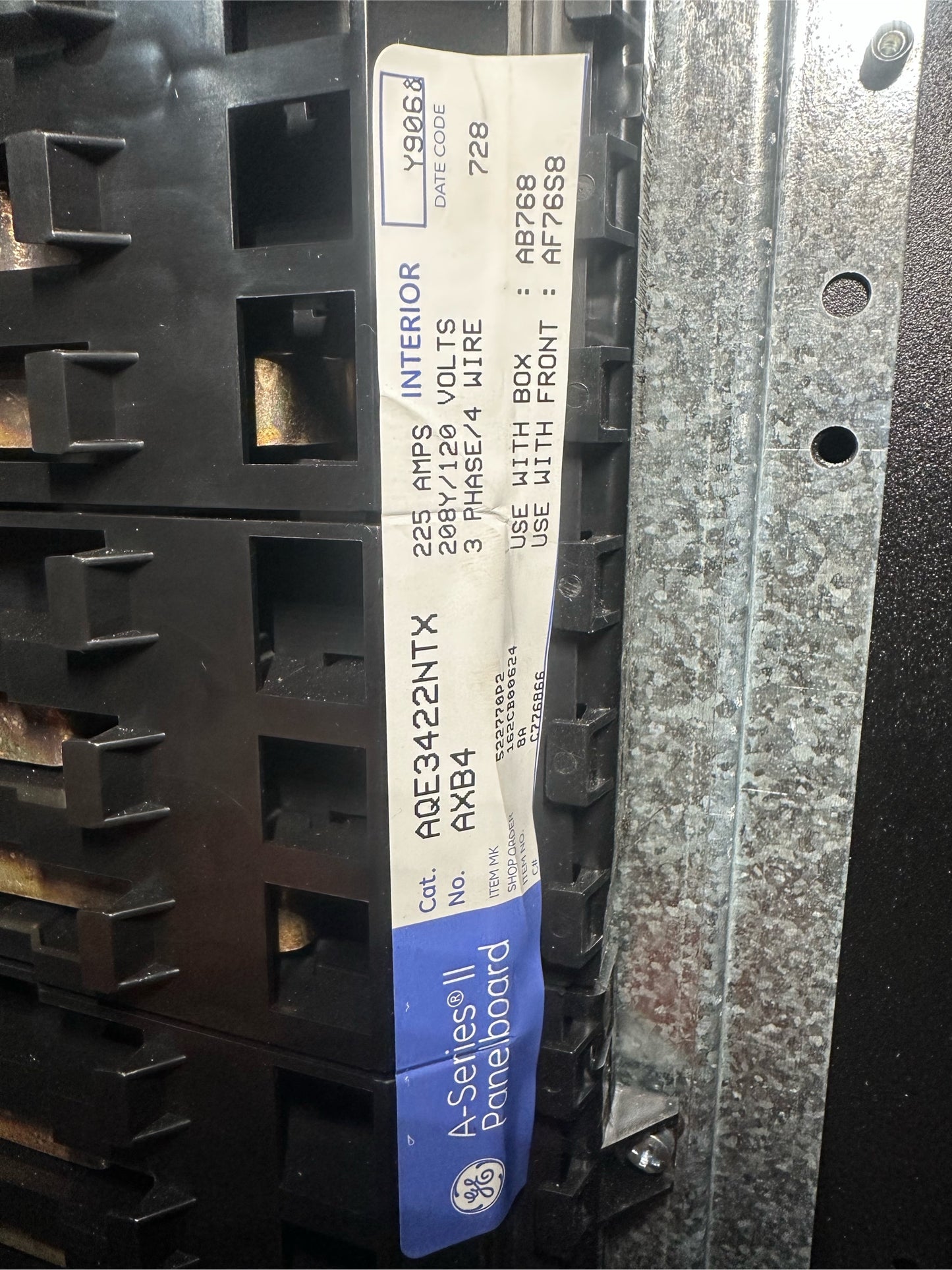 720A APC Schneider RPP / FDC FDC4414GB228275 208v Power Distribution (108579)