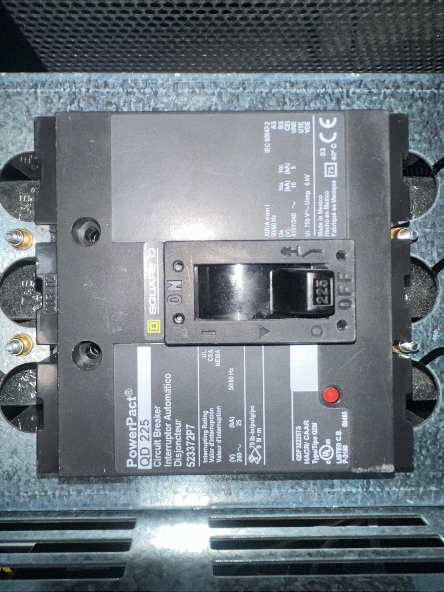 720A APC Schneider RPP / FDC FDC4414GB228275 208v Power Distribution (108579)