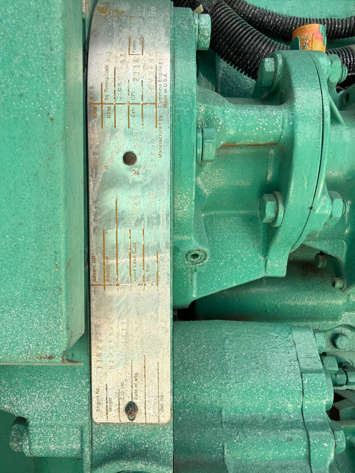 Good Used Cummins NTA855-G5 400KW Diesel Generator Set - DPC1029
