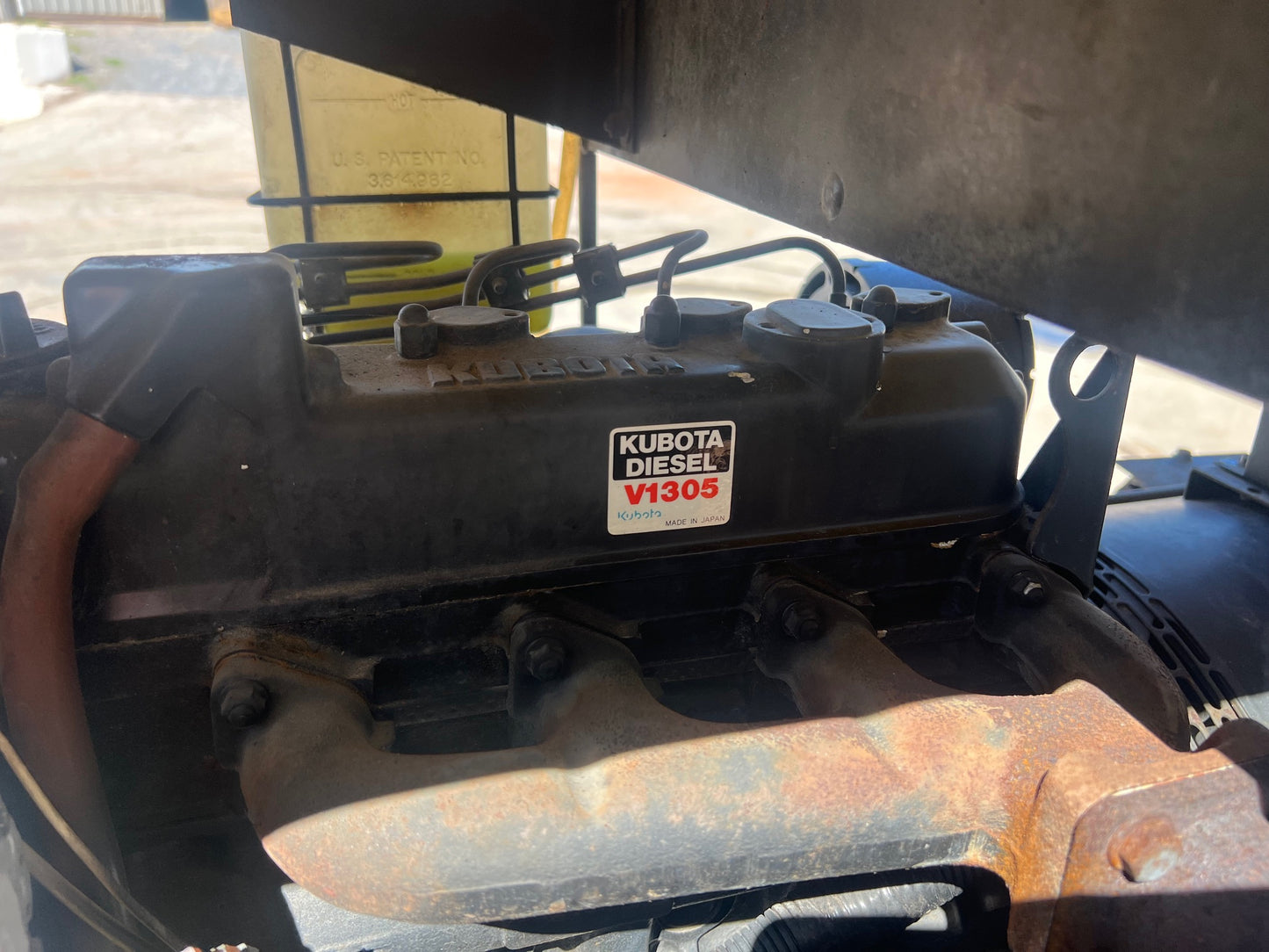 10KW CKH4310 Portable Diesel Generator Kubota V1305 Engine 120V TESTED