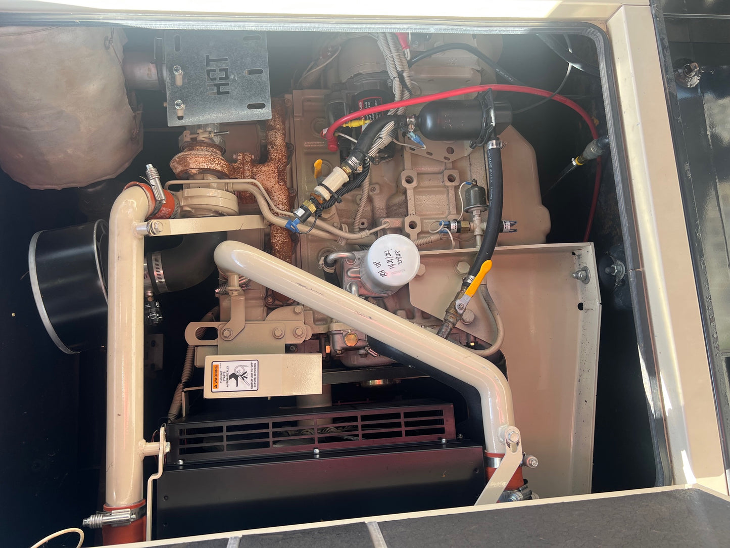 60KW Katolight 5030T John Deere Diesel Generator '05 312hrs Tested