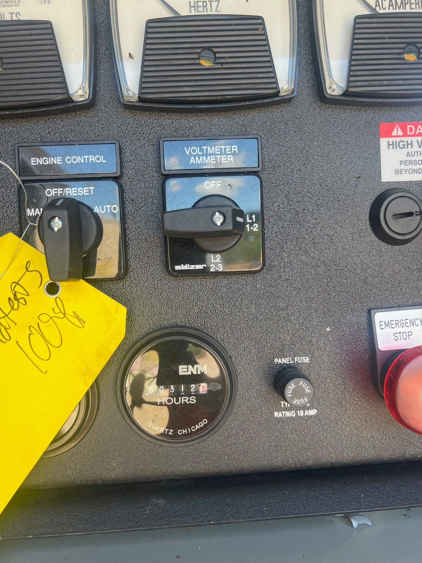 60KW Katolight 5030T John Deere Diesel Generator '05 312hrs Tested
