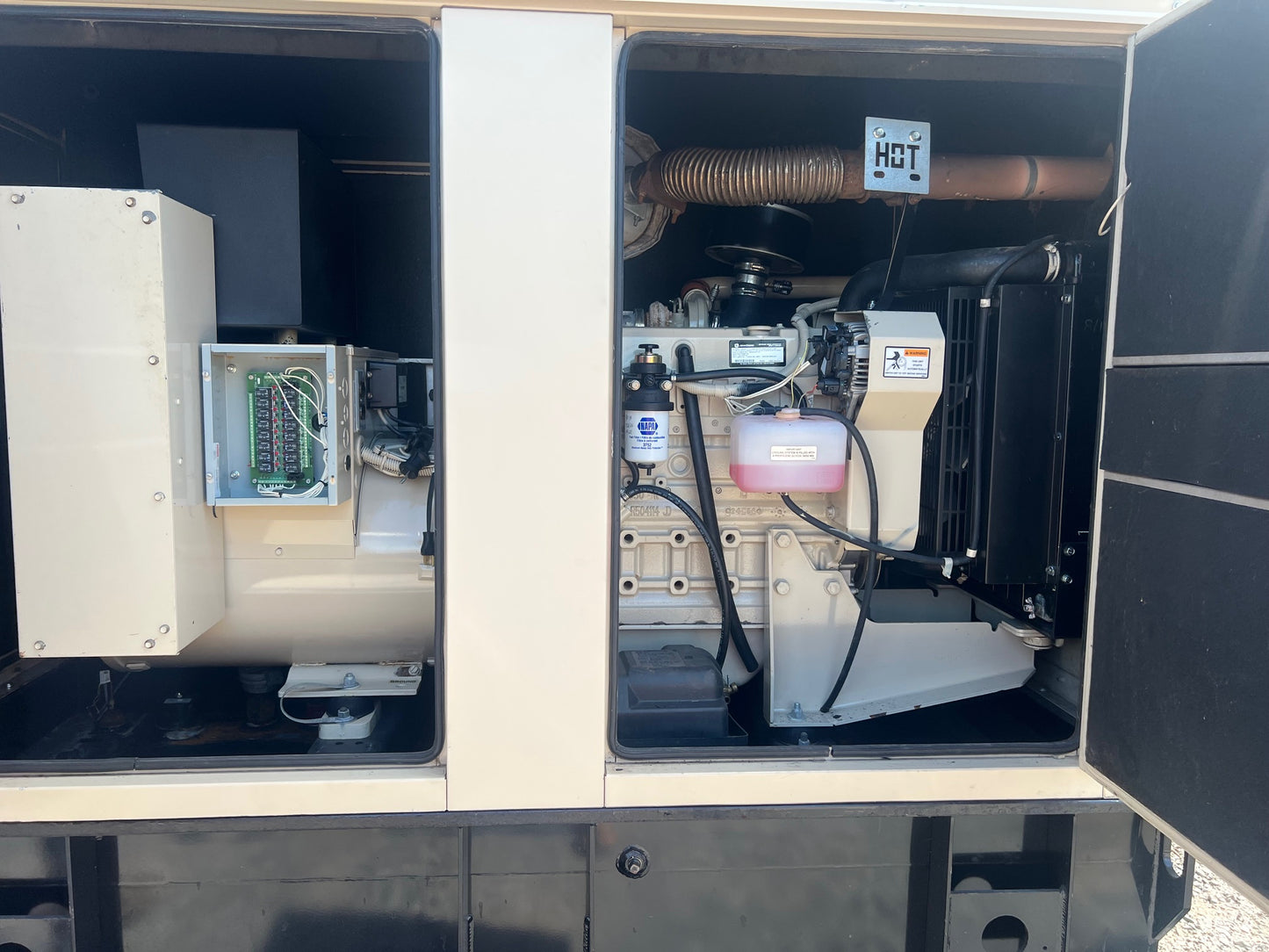 60KW Katolight 5030T John Deere Diesel Generator '05 312hrs Tested