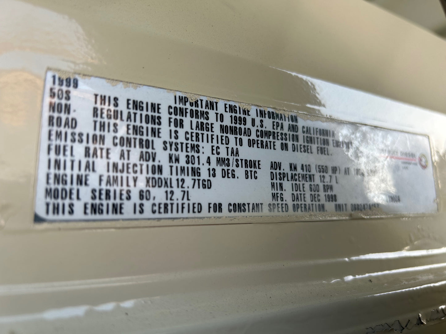 240KW 300KVA Kohler 230REOZ Diesel Generator 957 Hrs TESTED-17519