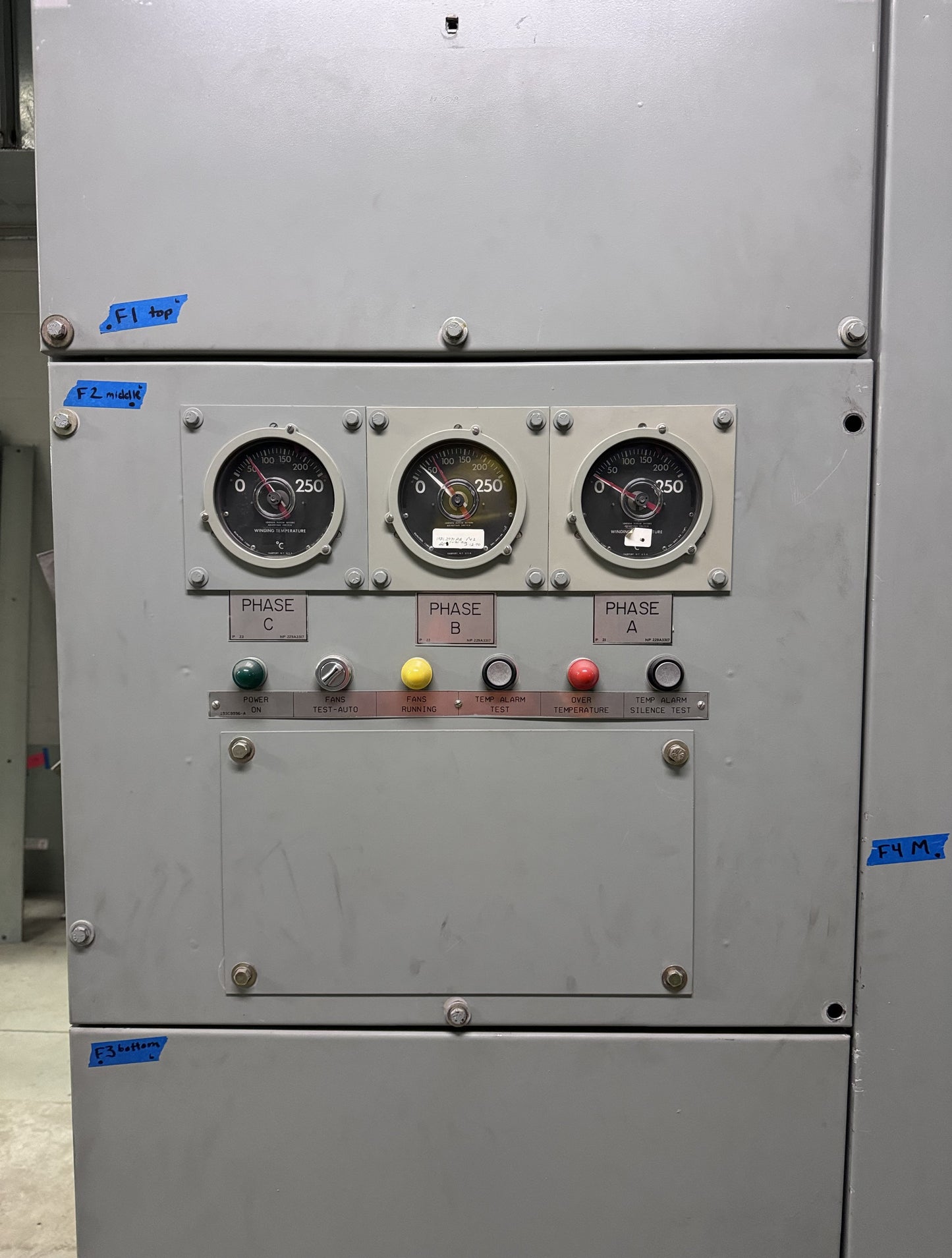 2500KVA GE Transformers 13800v x 480/277 Substation Dry Type Xfrmr #M156438B 2500KVA-CT 06450