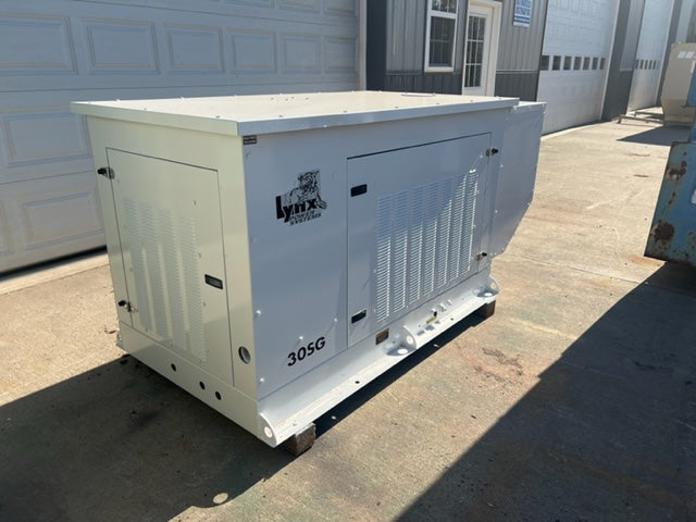 30KW Generator Lynx NG & LP 1PH&3Ph Painted / LOAD TESTED-56088