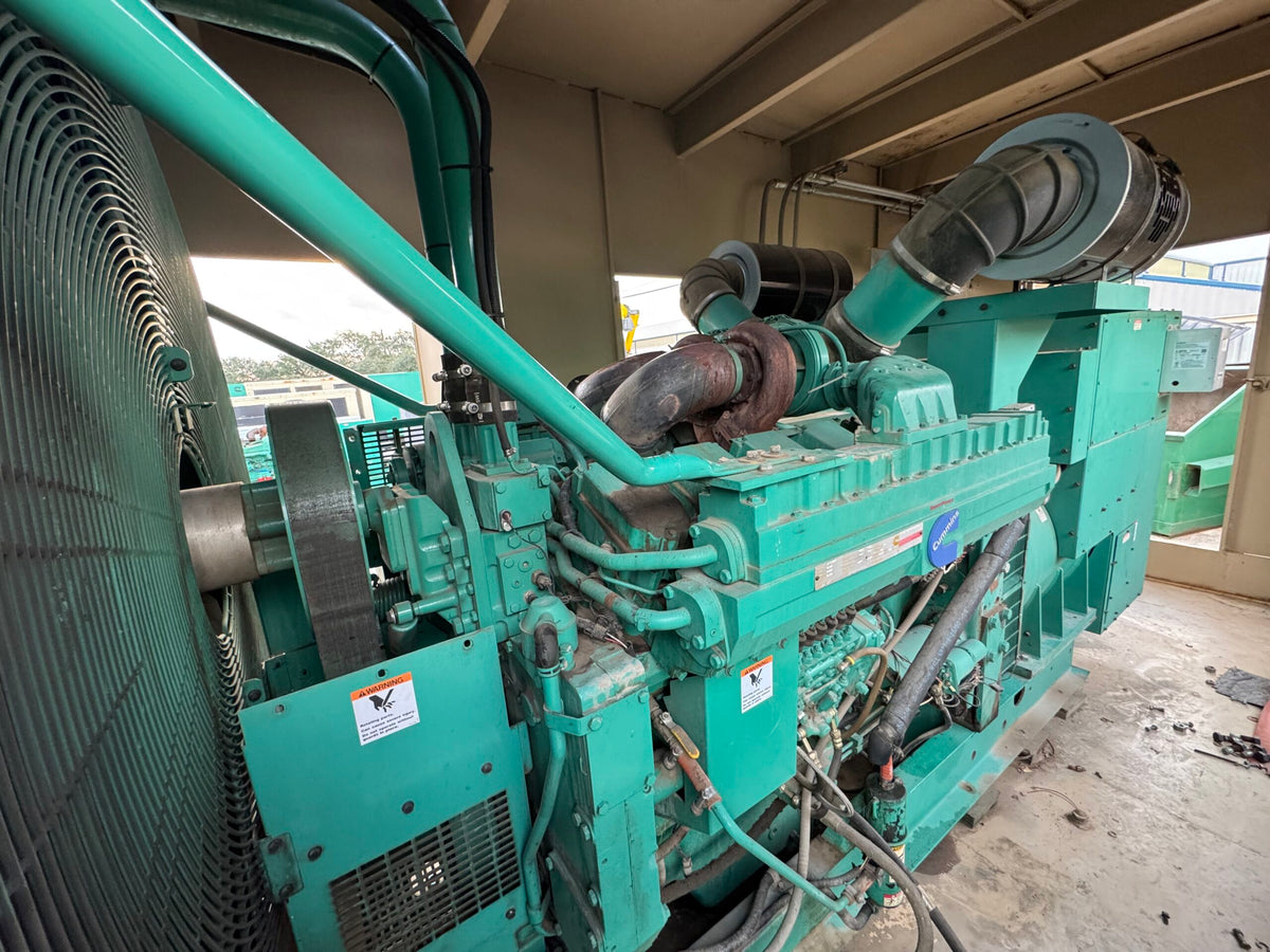 Low Hour Cummins QST30 750KW Diesel Generator Set - DPC1082