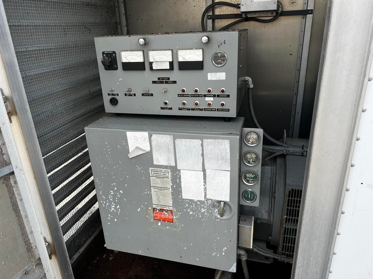 Cummins 148kW Natural Gas Generator Set G855 Engine 1992 1720H