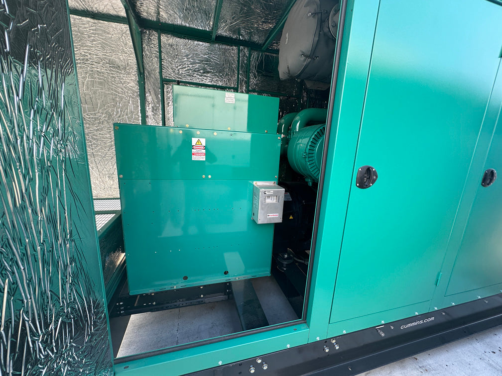 New Cummins GTA28E 500kW Natural Gas Generator C500N6B 480V